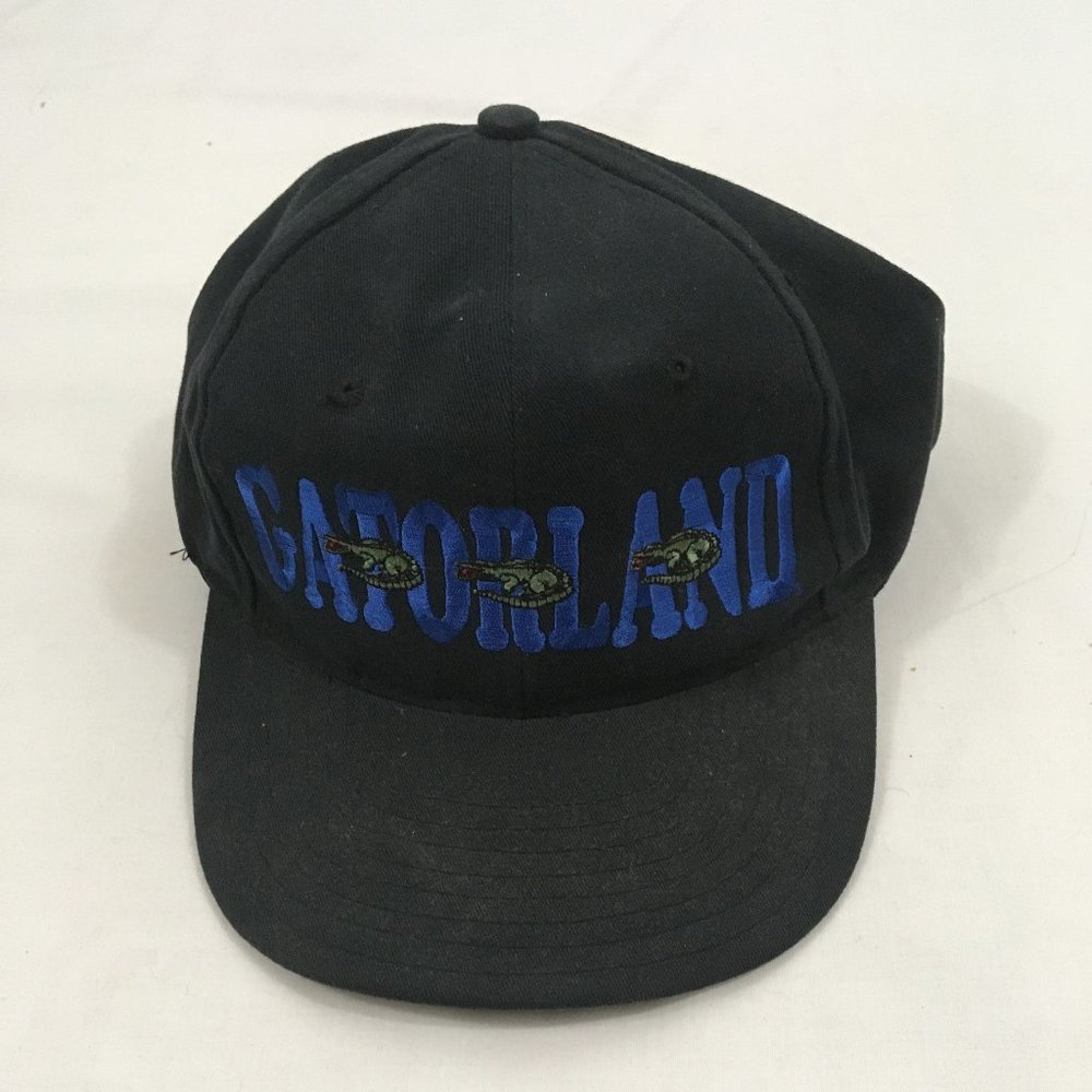 * vintage 1990s baseball/golf cap, embroidered Gatorland, Kissimmee FL graphics